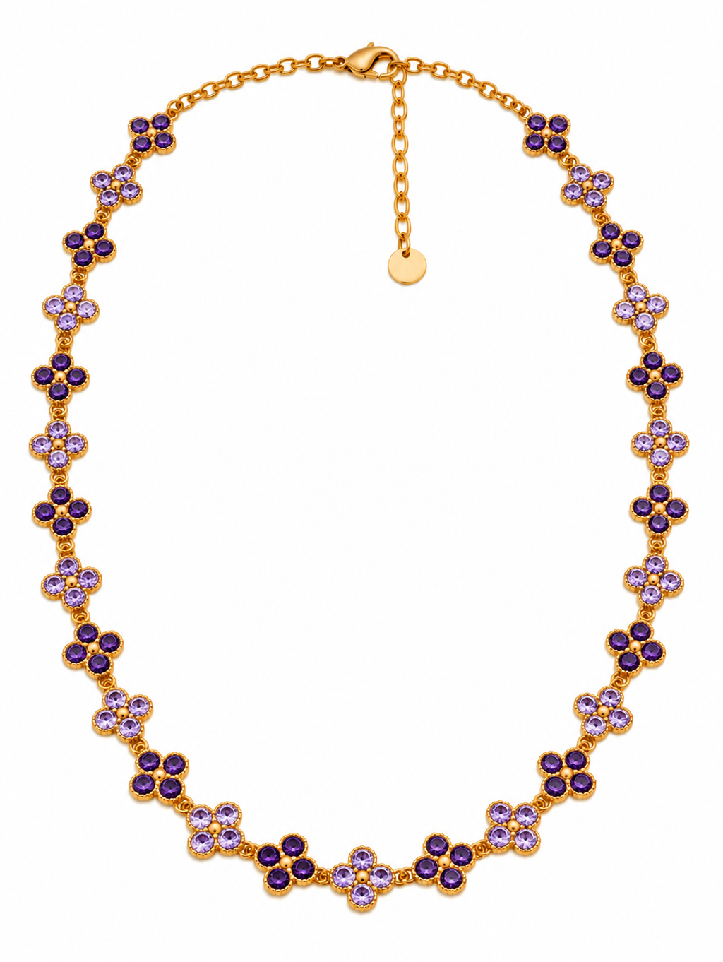 Collier prestige violet