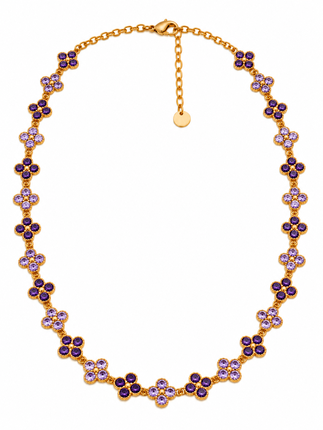 Collier prestige violet