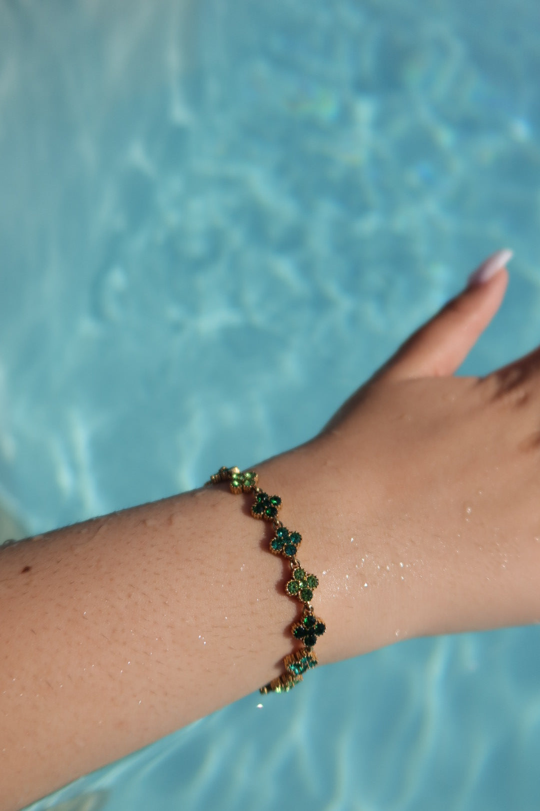 Bracelet prestige vert