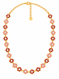 Collier princesse rouge