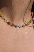 Collier prestige multicolore