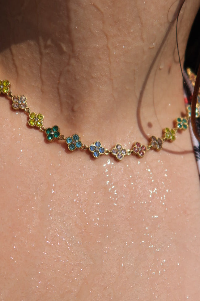Collier prestige multicolore
