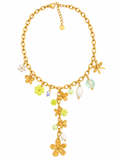 Collier princesse vert
