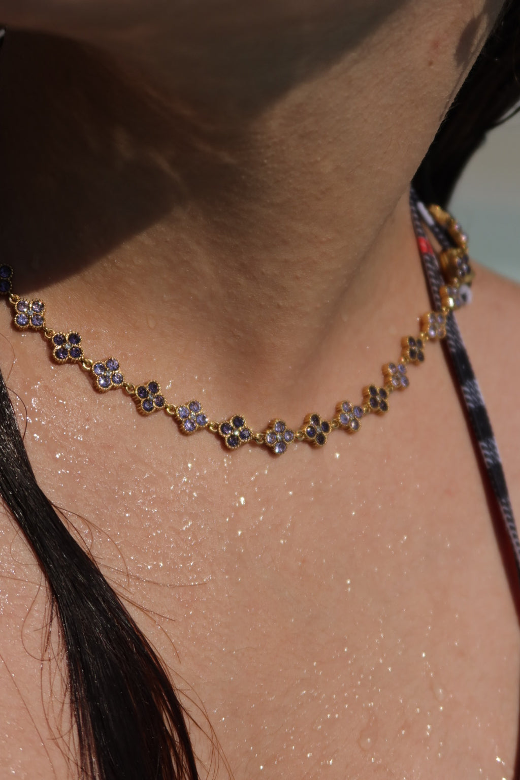 Collier prestige violet