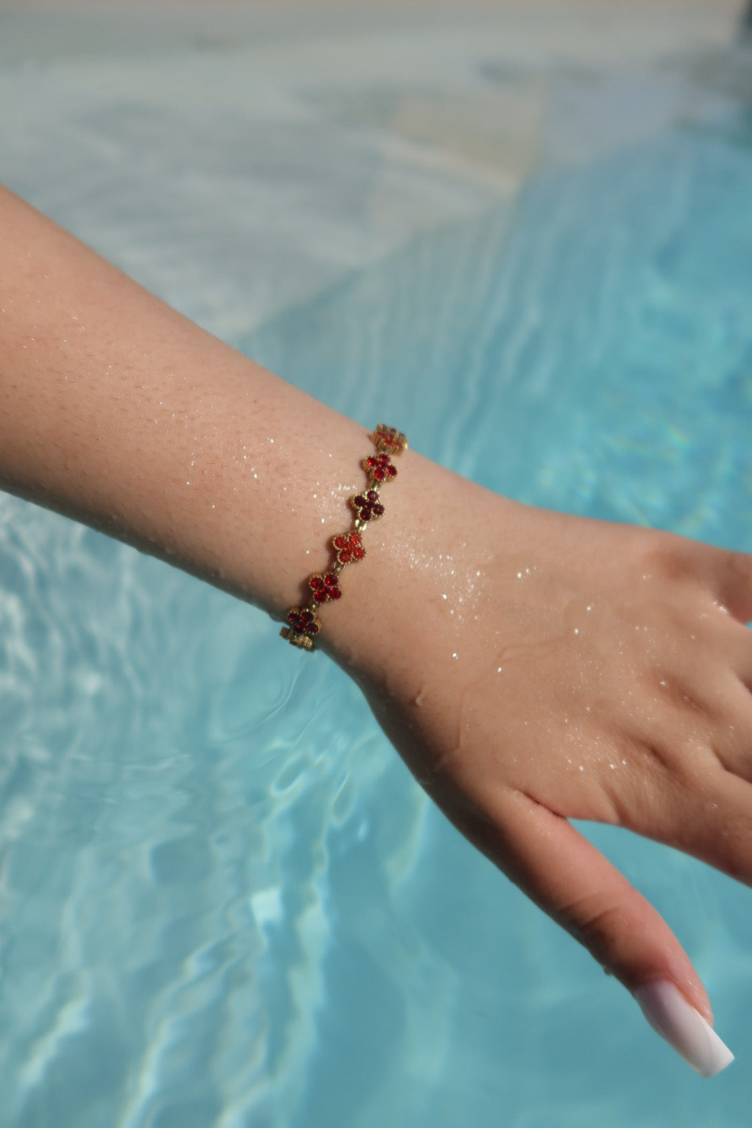 Bracelet prestige rouge