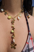 Collier princesse vert