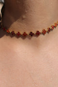 Collier prestige rouge