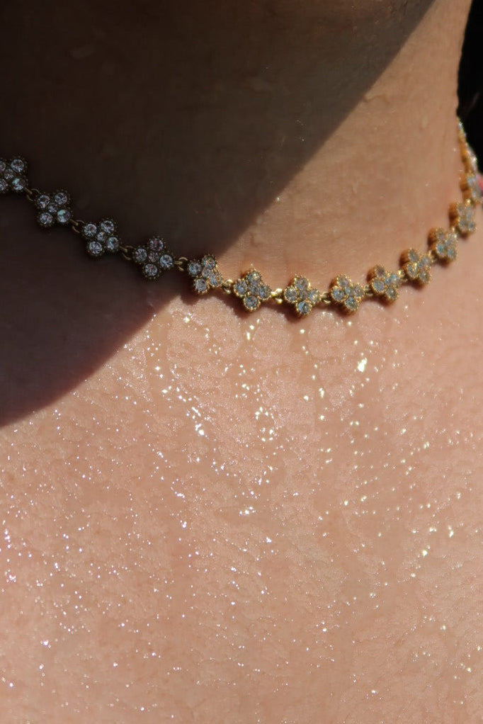 Collier prestige dorée