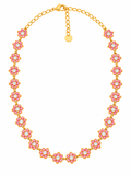 Collier princesse rose