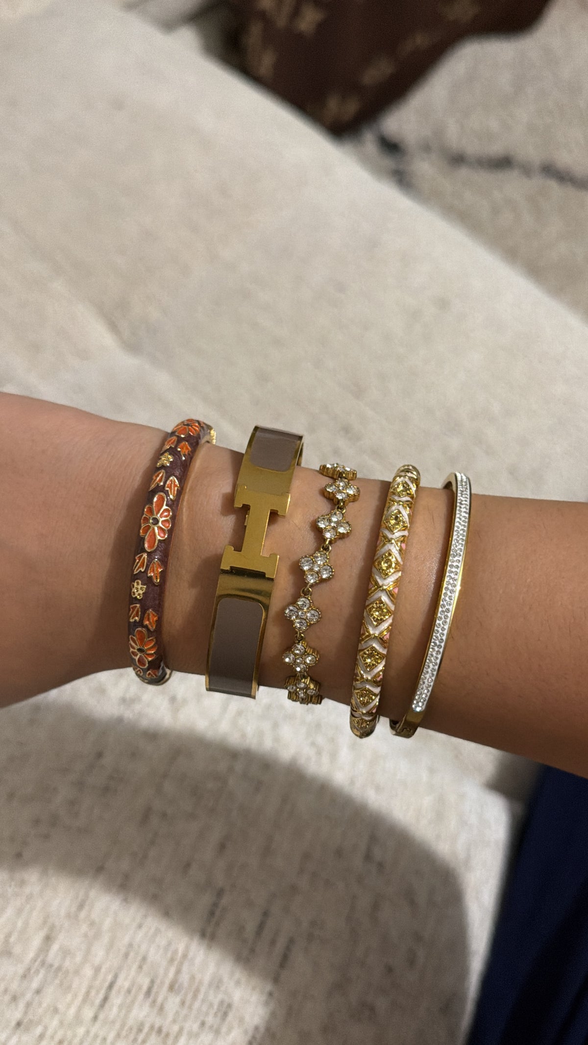 Bracelet Huda marron