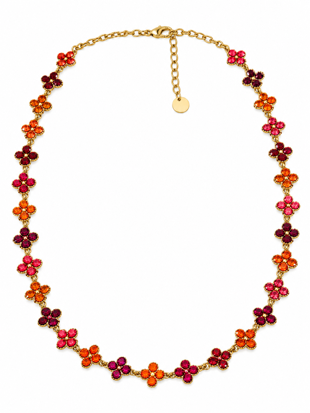 Collier prestige rouge