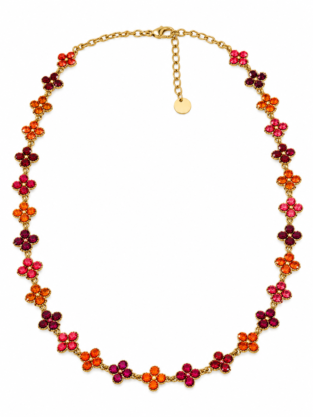 Collier prestige rouge