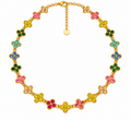 Collier prestige multicolore