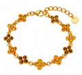 Bracelet prestige marron
