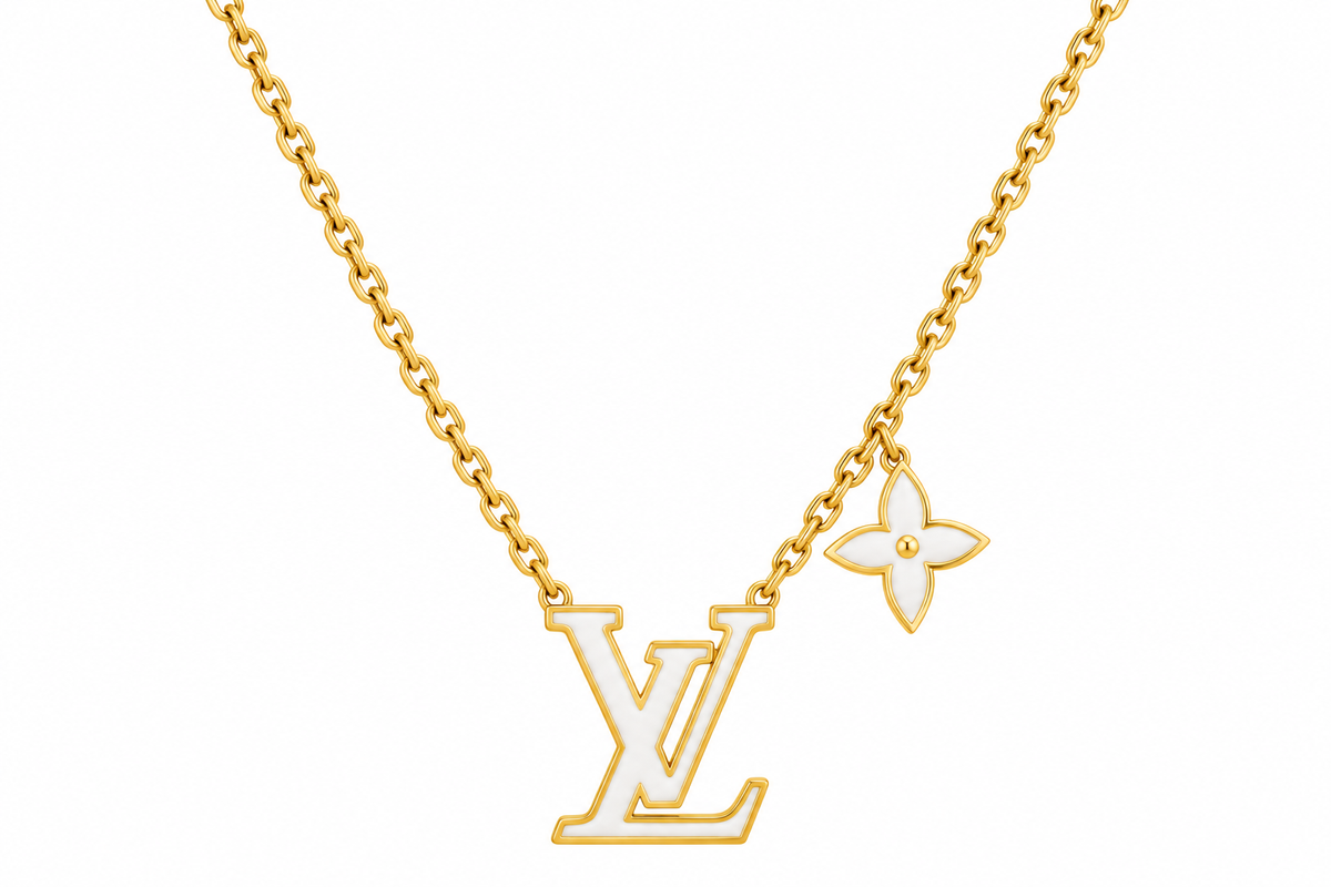 Collier White Lisa