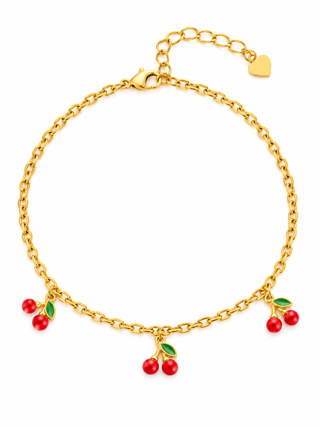 Bracelet de cheville cerisa