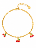 Bracelet de cheville cerisa