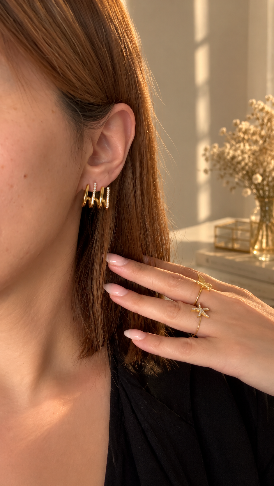 Boucle d’oreille Tina