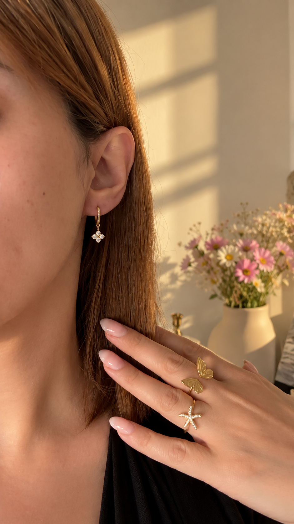 Boucle d’oreille jolie